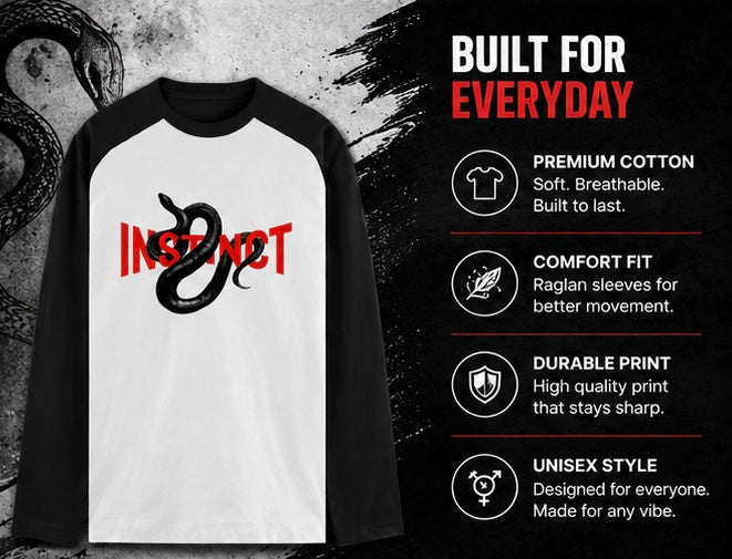 Unisex Raglan T-Shirt